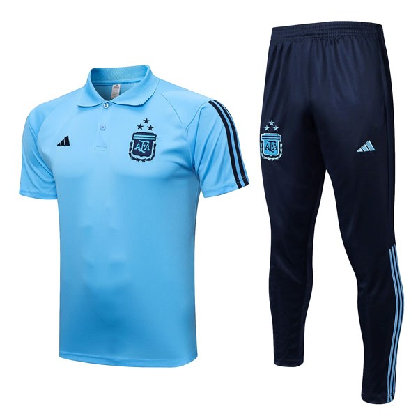 Polo Argentina Conjunto Completo 2022 2023 Azul